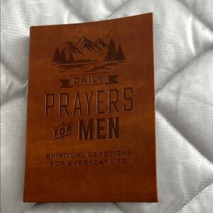 Brown Daily Prayers for Men Journal Book